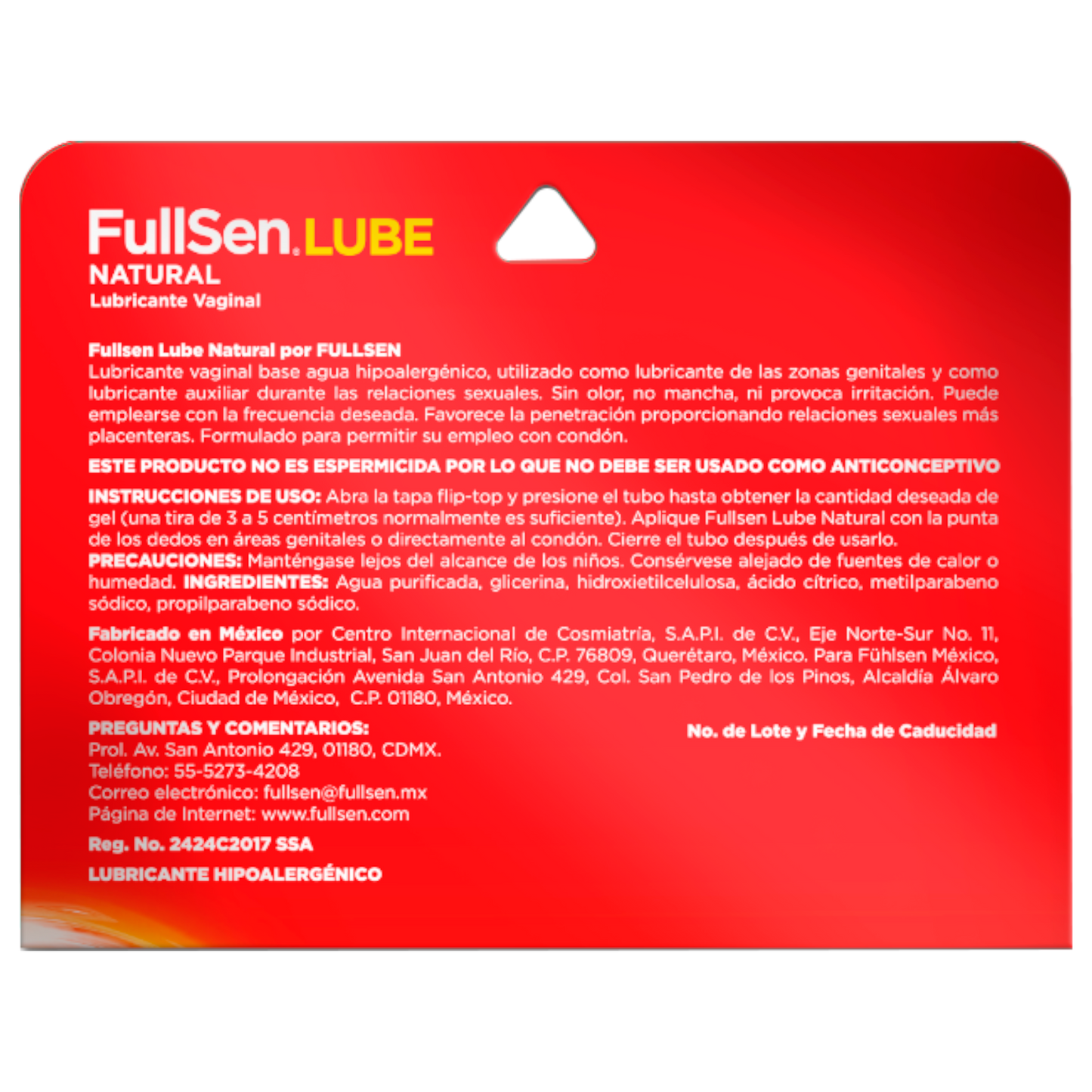 FullSen Lube Natural