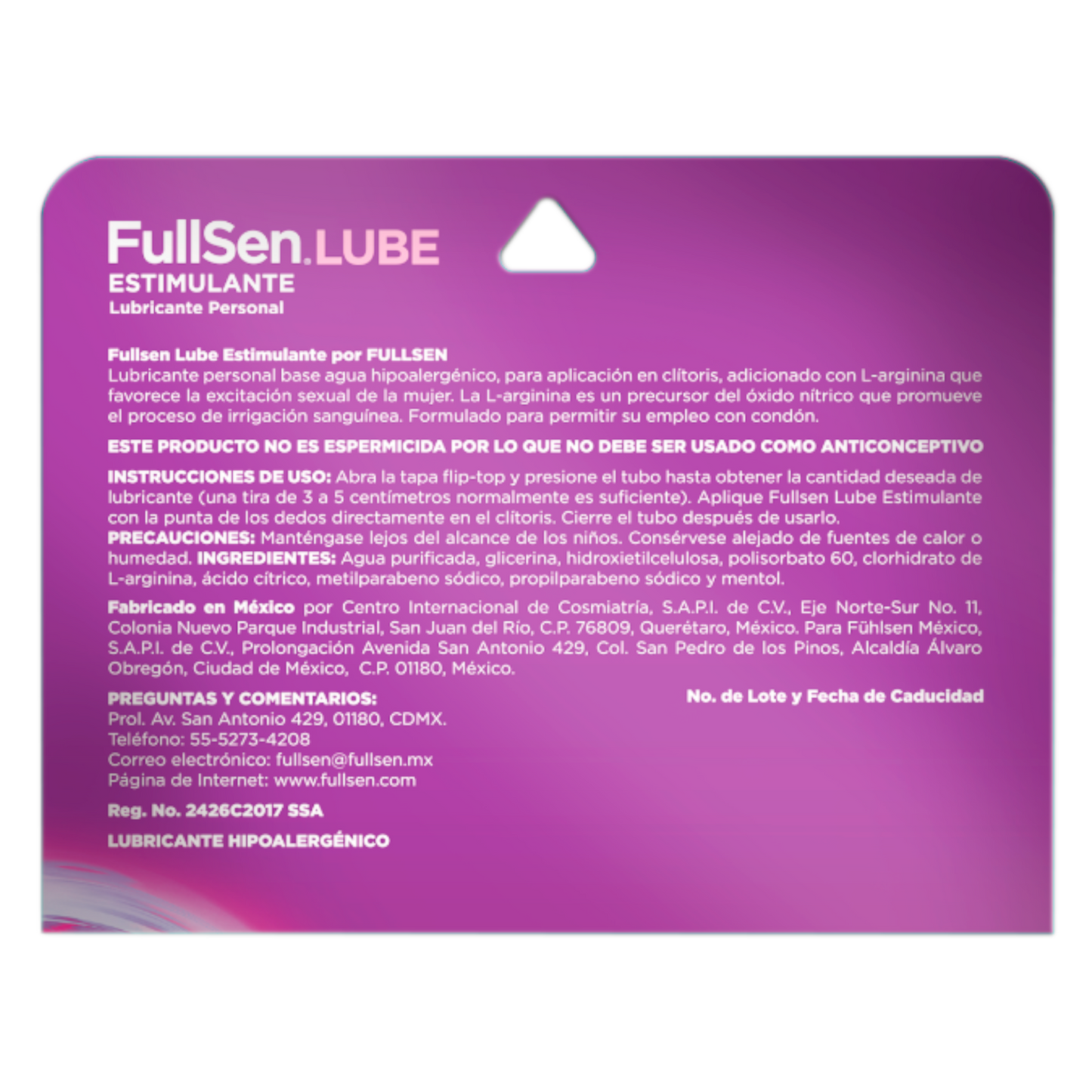 FullSen Lube Estimulante